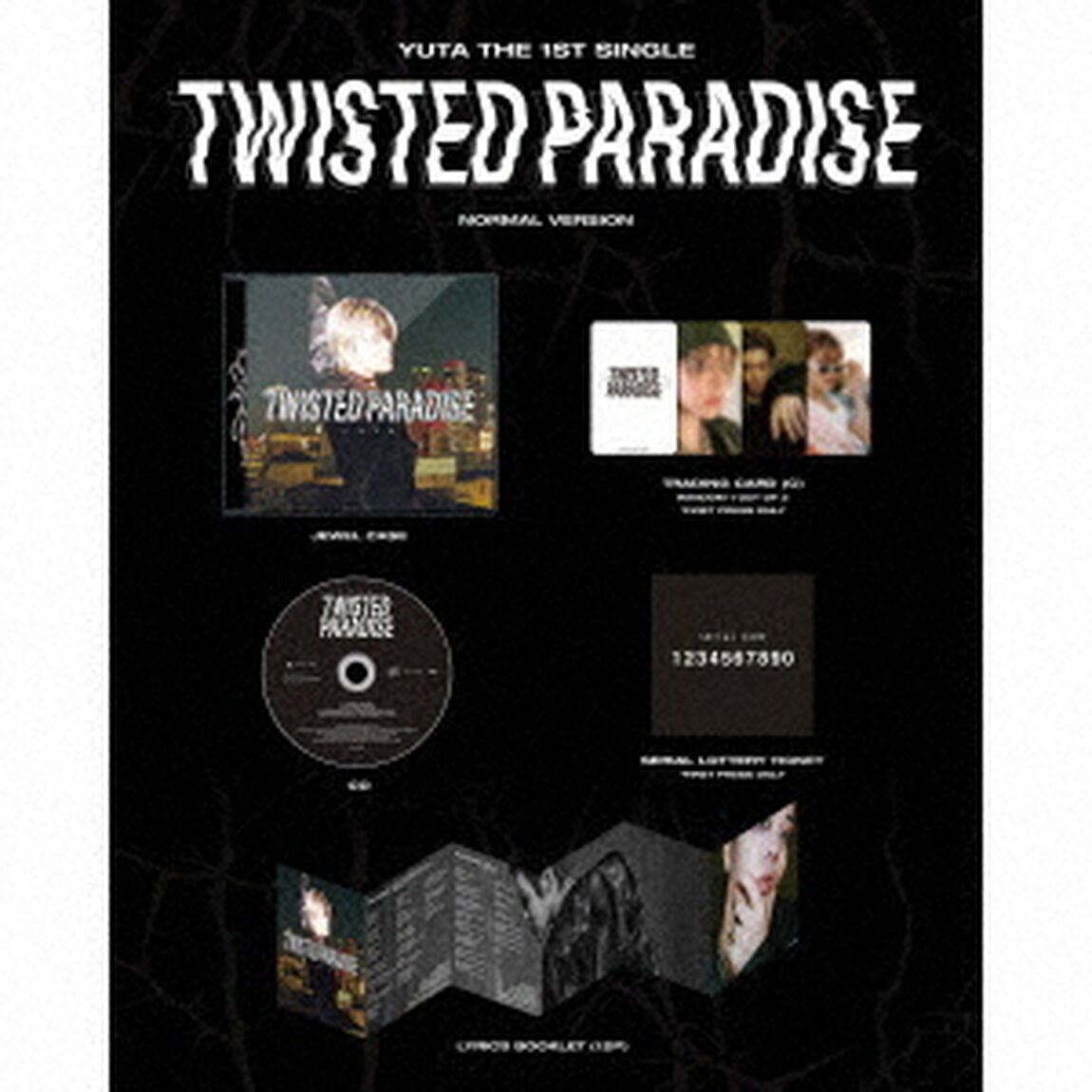 YUTA／TWISTED PARADISE（通常盤／CD）（セブンネット限定特典：アンブレラマーカー (全1種)）（CDシングル）