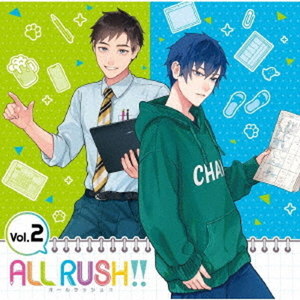 「ALL　RUSH！！」ドラマ＆キャラクターソングCD　第2巻（ＣＤ）
