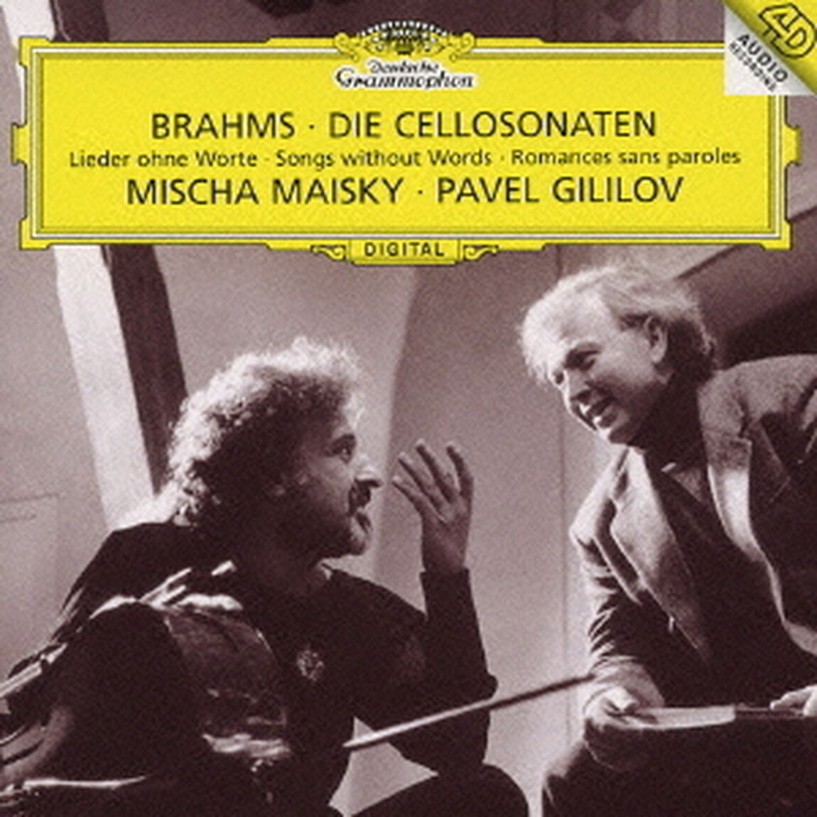 ブラームス：チェロ・ソナタ第1番・第2番・歌曲集（ＣＤ）