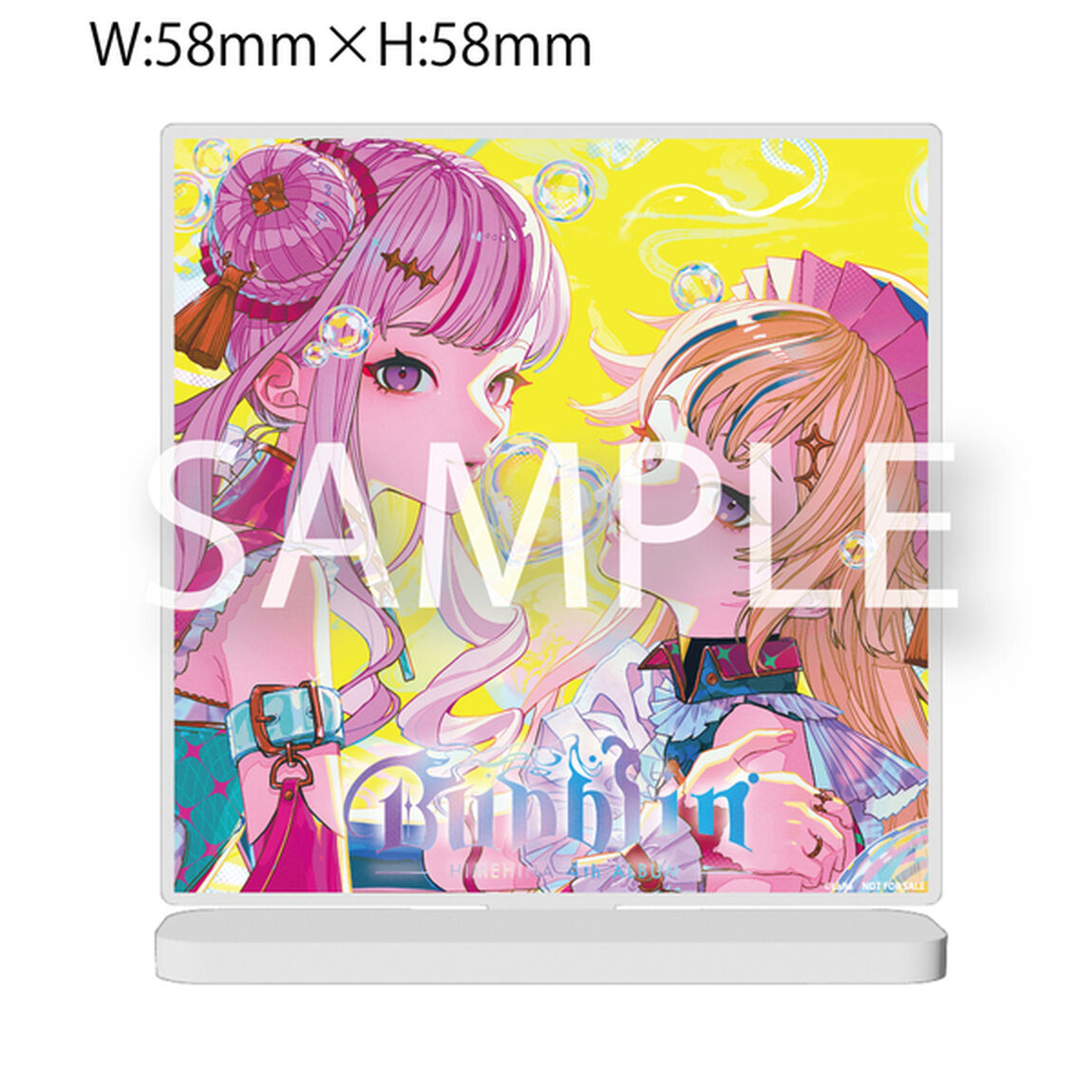 HIMEHINA／『Bubblin』（オーロラBOX盤／CD）（セブンネット限定特典：アクリルスタンド）（ＣＤ）