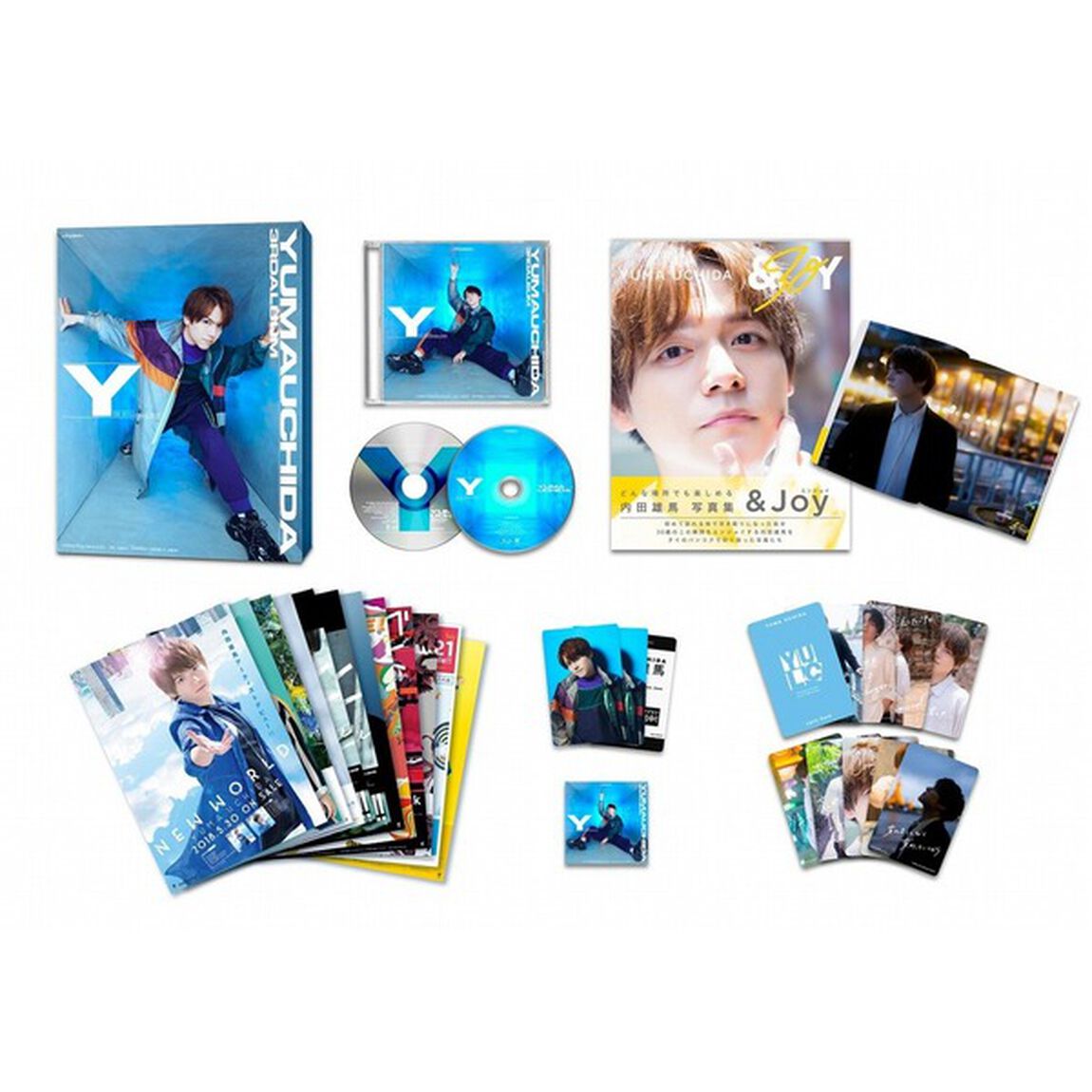 内田雄馬／Y（5th Anniversary BOX／完全限定生産／CD+Blu-ray）（セブンネット限定特典：複製サイン＆コメント入り2L判ブロマイド）（ＣＤ）
