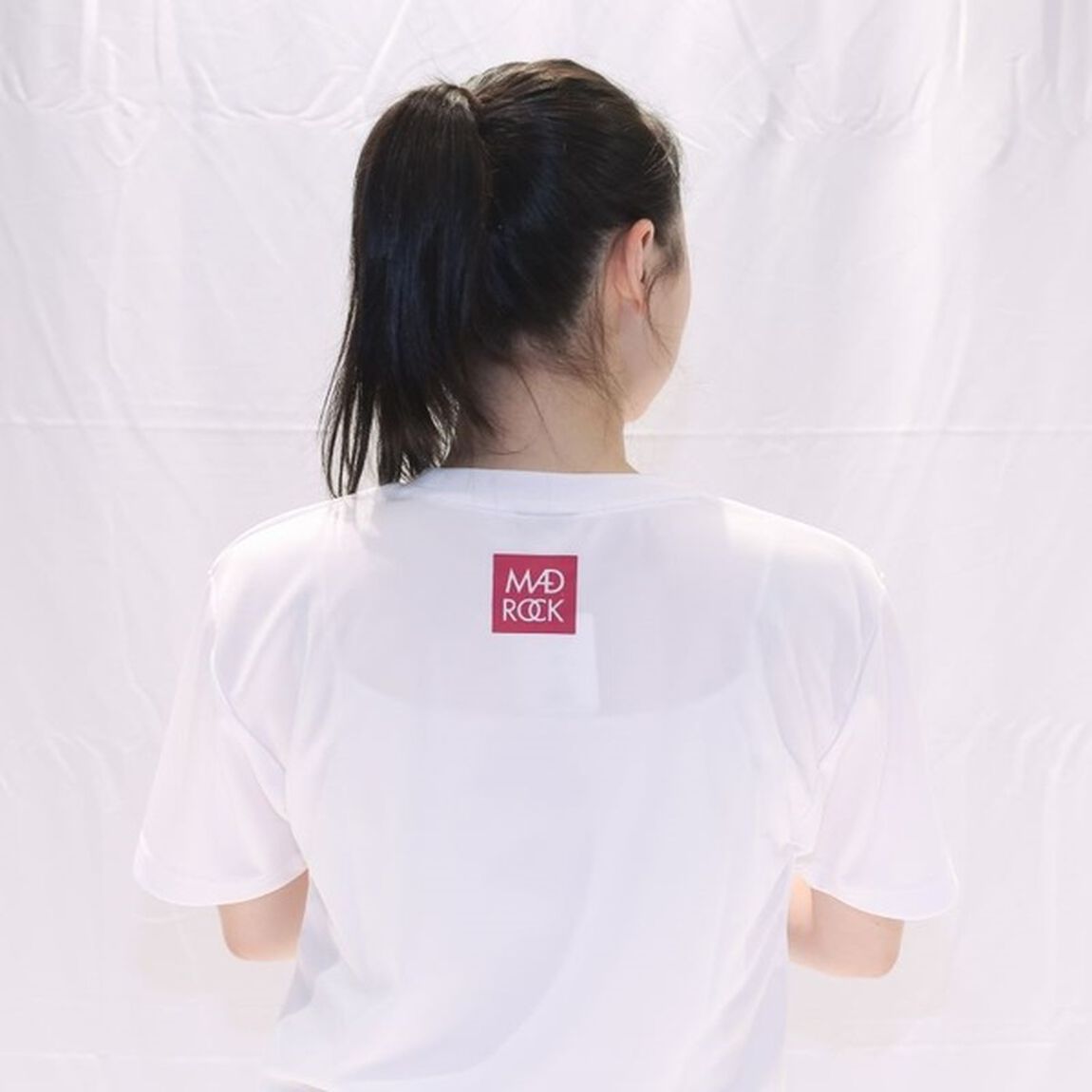 【MADROCK】LOGO DRY Tシャツ XL WHITE/NAVY（その他）