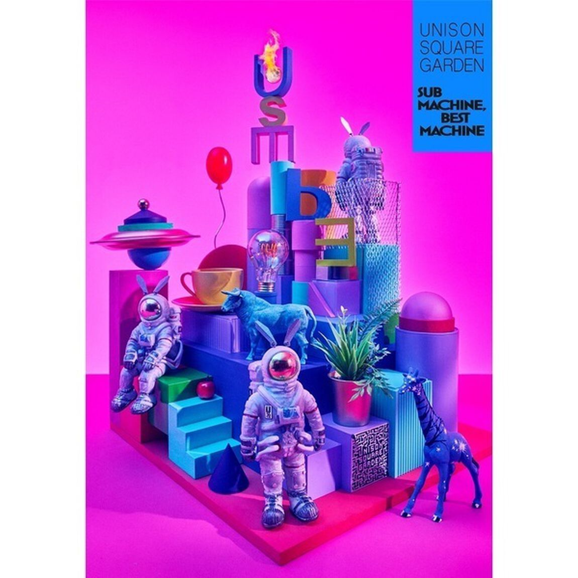 UNISON SQUARE GARDEN／SUB MACHINE，BEST MACHINE（初回生産限定盤／3CD+Blu-ray）（ＣＤ）