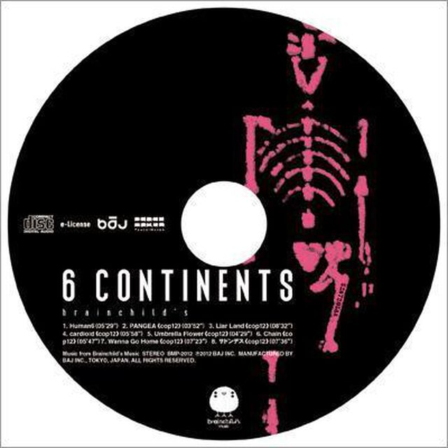 6　continents（ＣＤ）