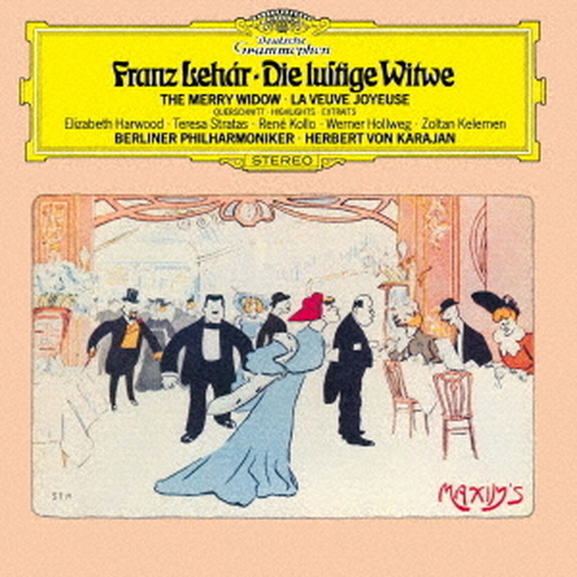レハール：喜歌劇≪メリー・ウィドウ≫抜粋（ＣＤ）