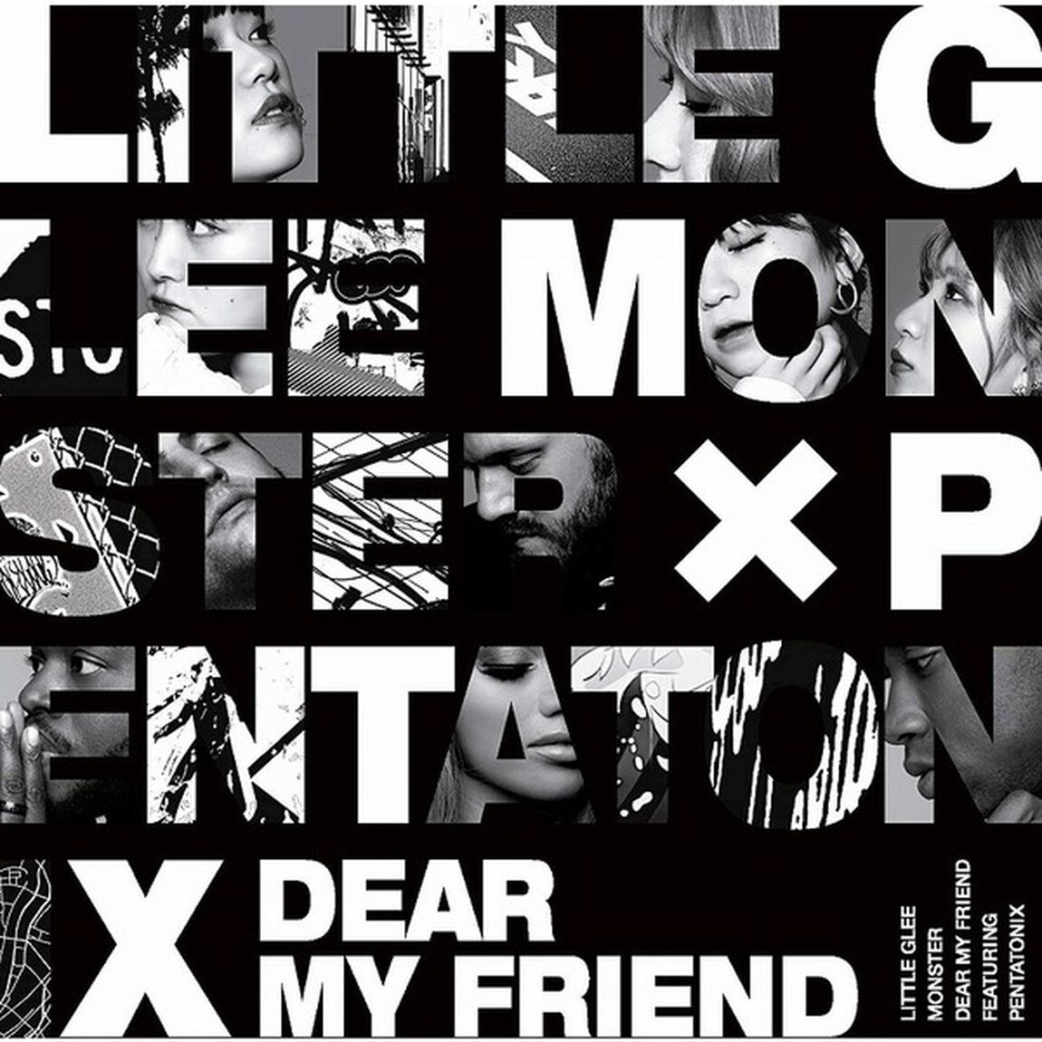 Little Glee Monster／Dear My Friend feat. Pentatonix（初回生産限定盤／CD+DVD）（セブンネット限定特典：オリジナルステッカー（セブンネットショッピング ver.））（CDシングル）