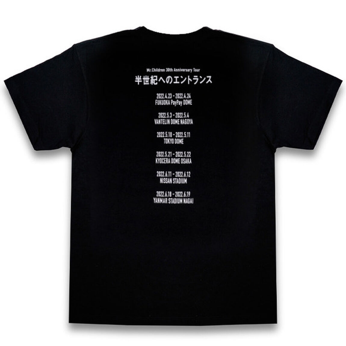 Mr.Children 30th Anniversary Tour／エントランス(Museum) Tシャツ　BLACK XS（その他）
