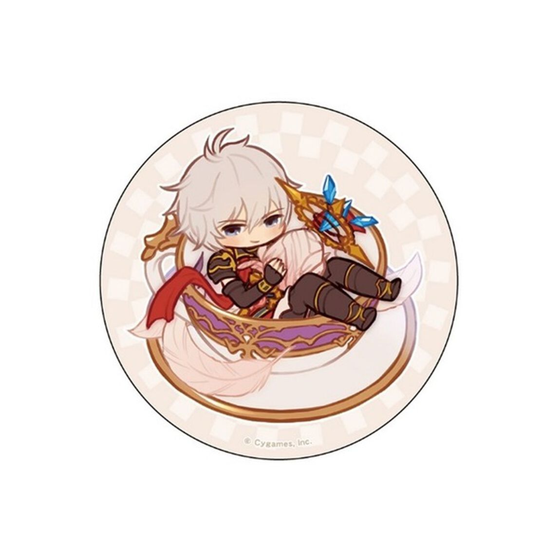 グランブルーファンタジー　描き下ろしトート＆缶バッジ　ルシフェル（その他）