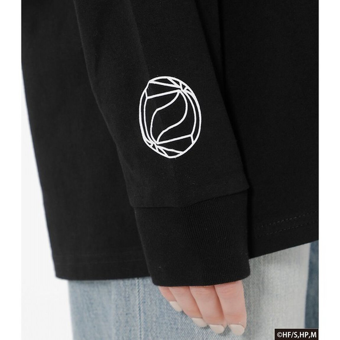 ハイキュー!! スクールロングスリーブT　稲荷崎(WHT) M（その他）