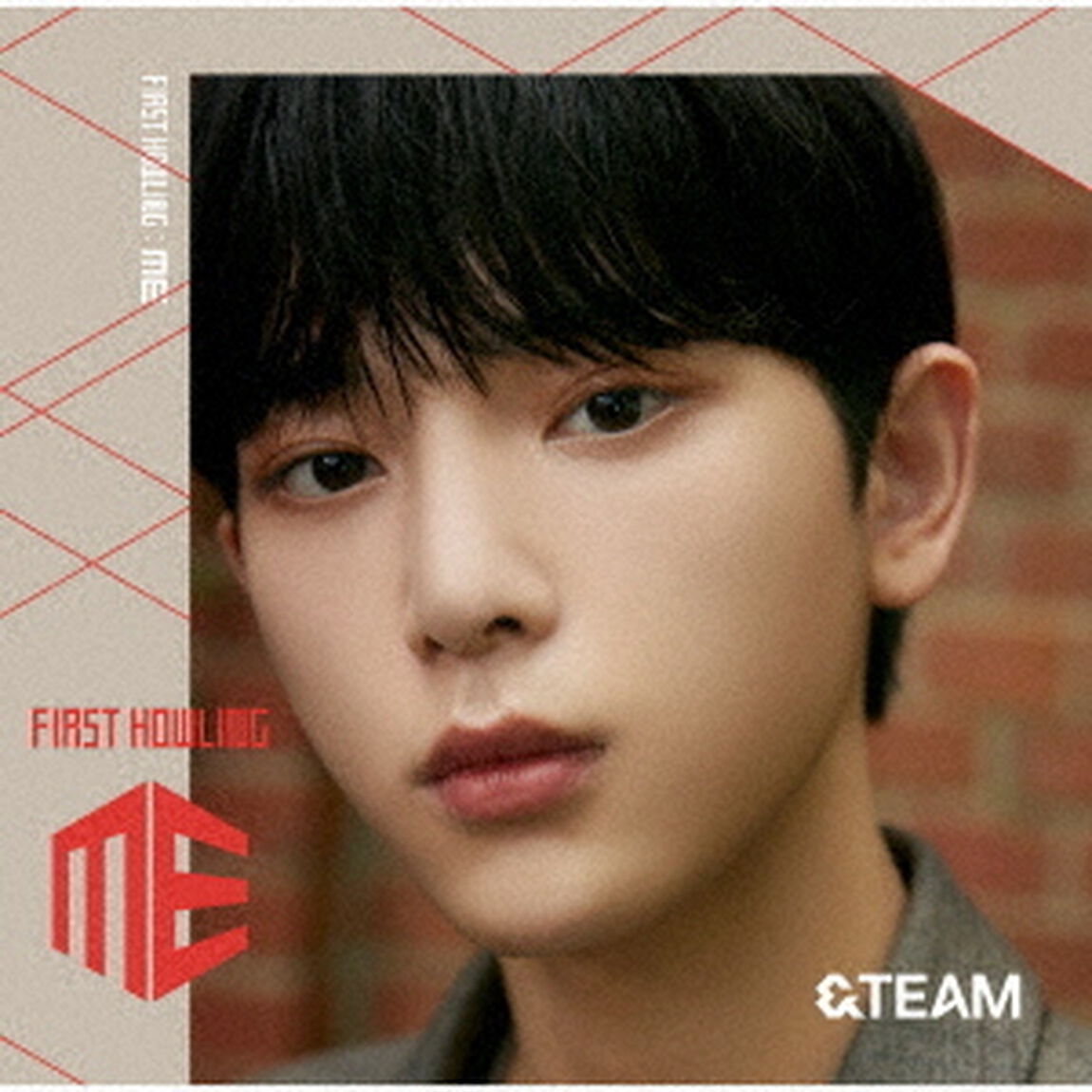 ＆TEAM／First Howling : ME（メンバーソロジャケット盤 - HARUA -／CD）（セブンネット限定特典：アクリルチャーム　ミニキーホルダー（全9種のうちランダム1種））（ＣＤ）