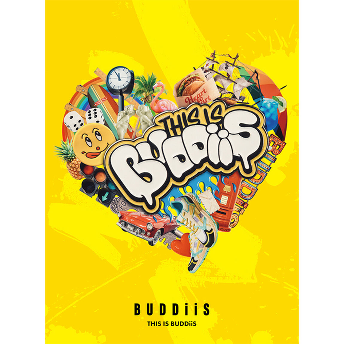 BUDDiiS／THIS IS BUDDiiS（初回生産限定盤 Type-A／CD＋Blu-ray）（セブンネット限定特典：オリジナル缶バッジ(各メンバーソロ9種からランダム1種 )）（ＣＤ）