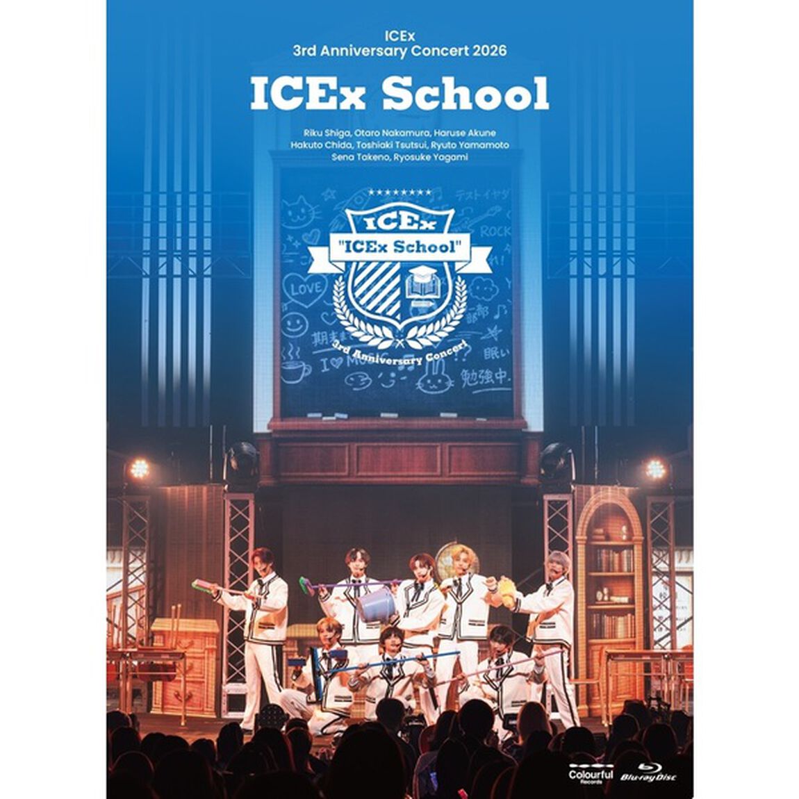 ICEx／ICEx 3rd Anniversary Concert 2026 &rdquo;ICEx School&rdquo; 通常盤 Blu-ray（Ｂｌｕ－ｒａｙ　Ｄｉｓｃ）