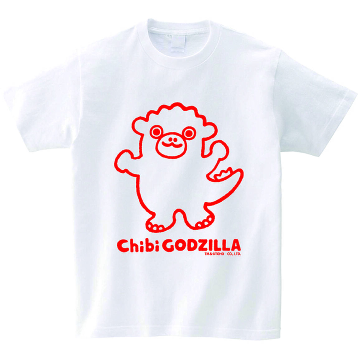 ちびゴジラ／Ｔシャツ／ＴＩＮＹ　ＬＩＴＴＬＥ　ＭＯＮＳＴＥＲ．ｖｅｒ／白／１２０ｃｍ（その他）