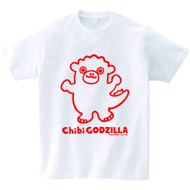 ちびゴジラ／Ｔシャツ／ＴＩＮＹ　ＬＩＴＴＬＥ　ＭＯＮＳＴＥＲ．ｖｅｒ／白／１２０ｃｍ（その他）