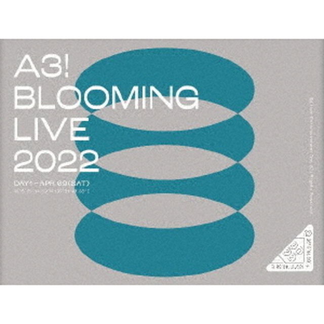 A3！　BLOOMING　LIVE　2022　DAY1（Ｂｌｕ－ｒａｙ　Ｄｉｓｃ）