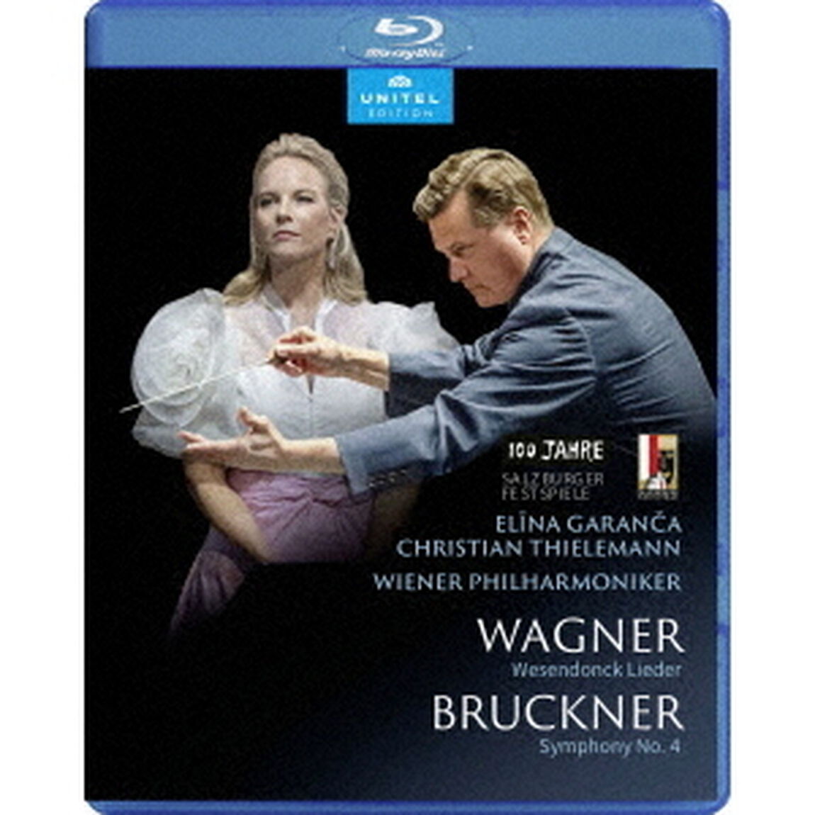 ブルックナー：交響曲第4番，ワーグナー：「ヴェーゼンドンク歌曲集」（Ｂｌｕ－ｒａｙ　Ｄｉｓｃ）