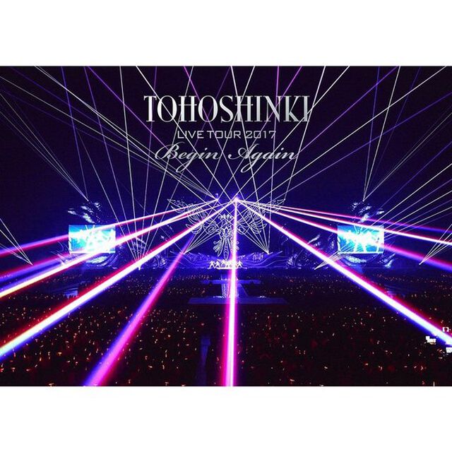 東方神起 LIVE TOUR 2017 〜Begin Again〜＜DVD2枚組＞【通常盤】＜外付け特典なし＞（スマプラ対応）（ＤＶＤ）