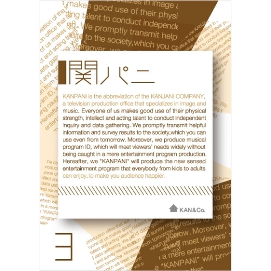 関パニ　3（ＤＶＤ）