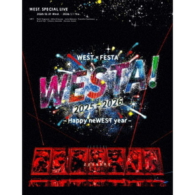 WEST.／WEST. SPECIAL LIVE『WESTA!』2025-2026 初回盤 Blu-ray（Ｂｌｕ－ｒａｙ　Ｄｉｓｃ）