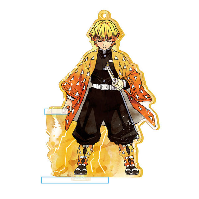 ウェットカラーシリーズ 　アクリルペンスタンド　我妻善逸（その他）