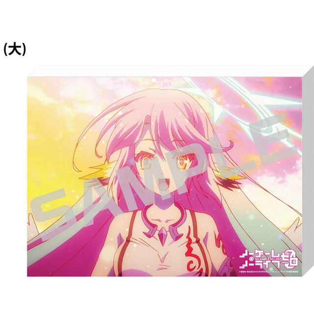 【メタライズアート特集】ノーゲーム・ノーライフ ゼロ／キャンバスアートボード（大）／ジブリール．ｖｅｒ（その他）