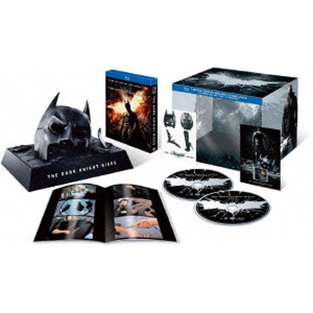 ダークナイト　ライジング　BATMAN　COWL　ブルーレイ　プレミアムBOX（Ｂｌｕ－ｒａｙ　Ｄｉｓｃ）