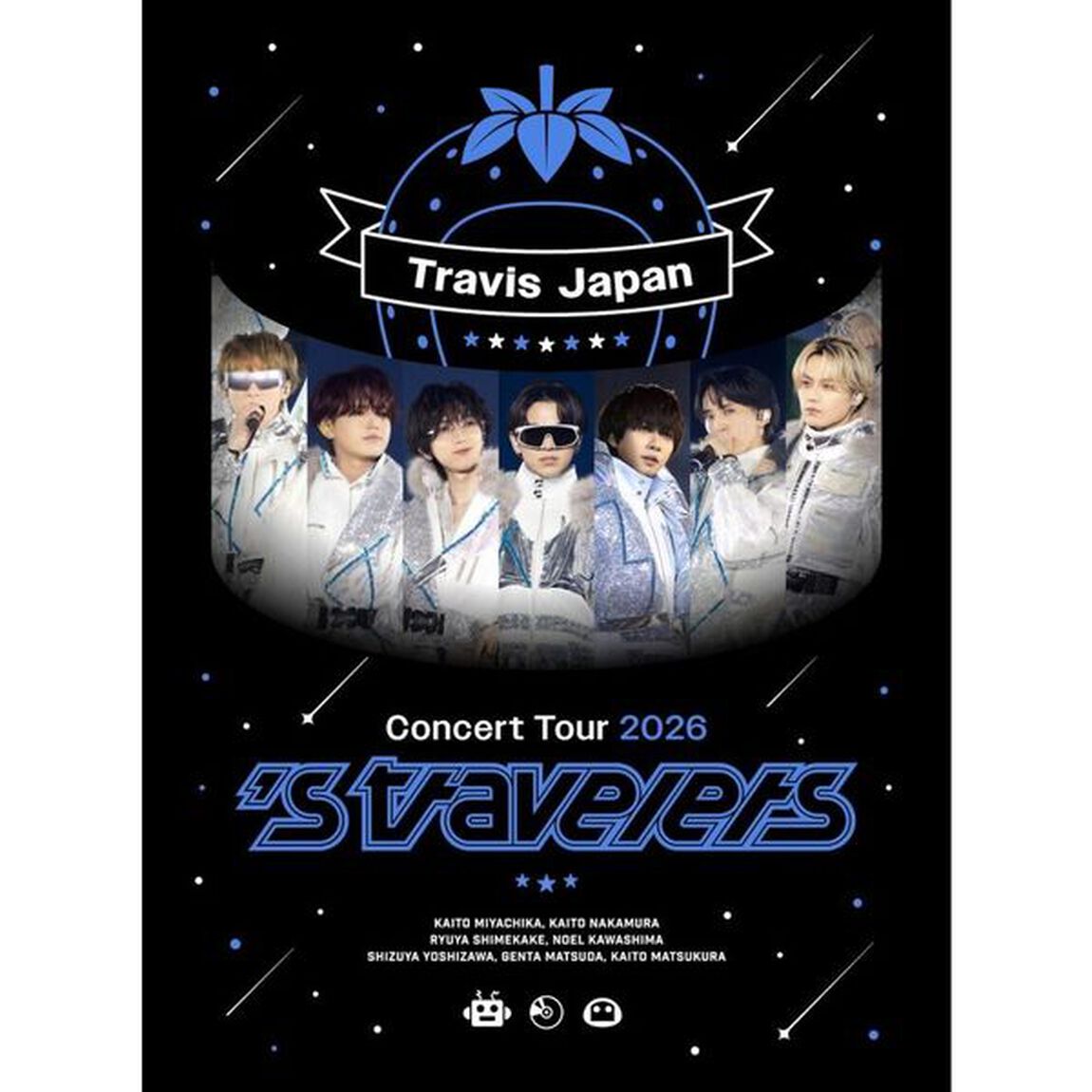 Travis Japan／Travis Japan Concert Tour 2026 &rsquo;s travelers 初回盤 DVD（セブンネット限定特典：ナップサック）（ＤＶＤ）
