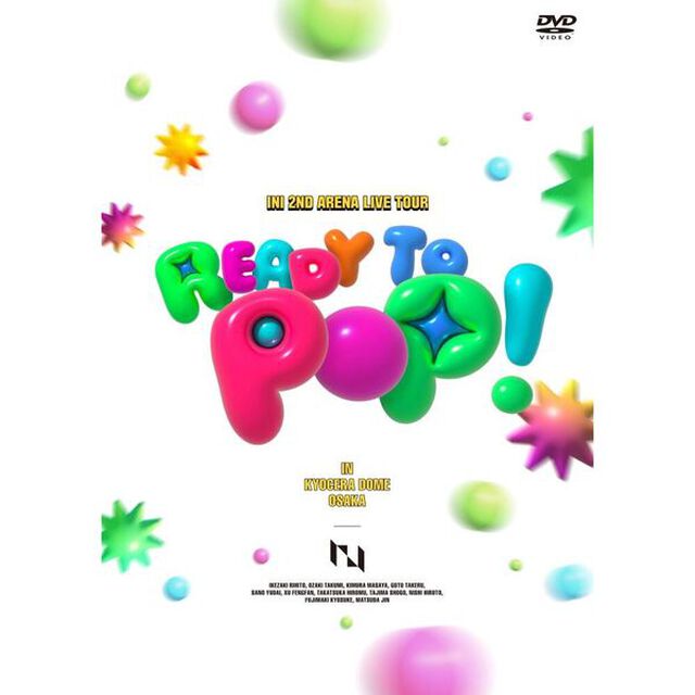 INI／INI 2ND ARENA LIVE TOUR [READY TO POP!] IN KYOCERA DOME OSAKA DVD 通常版（特典なし）（ＤＶＤ）