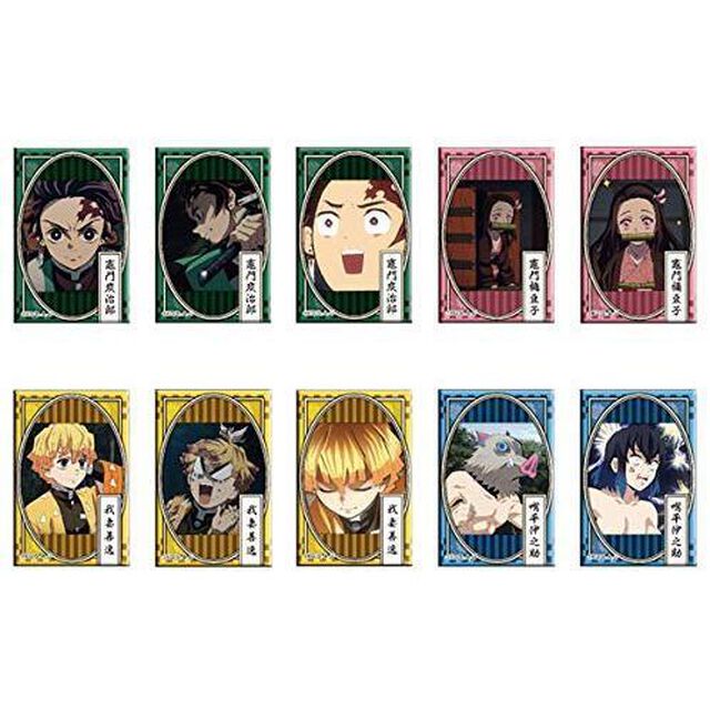 スクエアCANバッジ　鬼滅の刃　A BOX（その他）