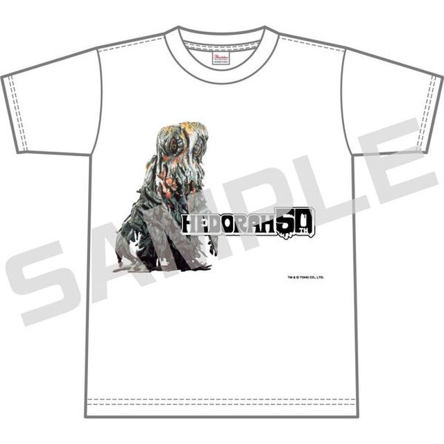 ヘドラ／Tシャツ／ＨＥＤＯＲＡＨ５０ＴＨ．ｖｅｒ／白／Ｌ（その他）
