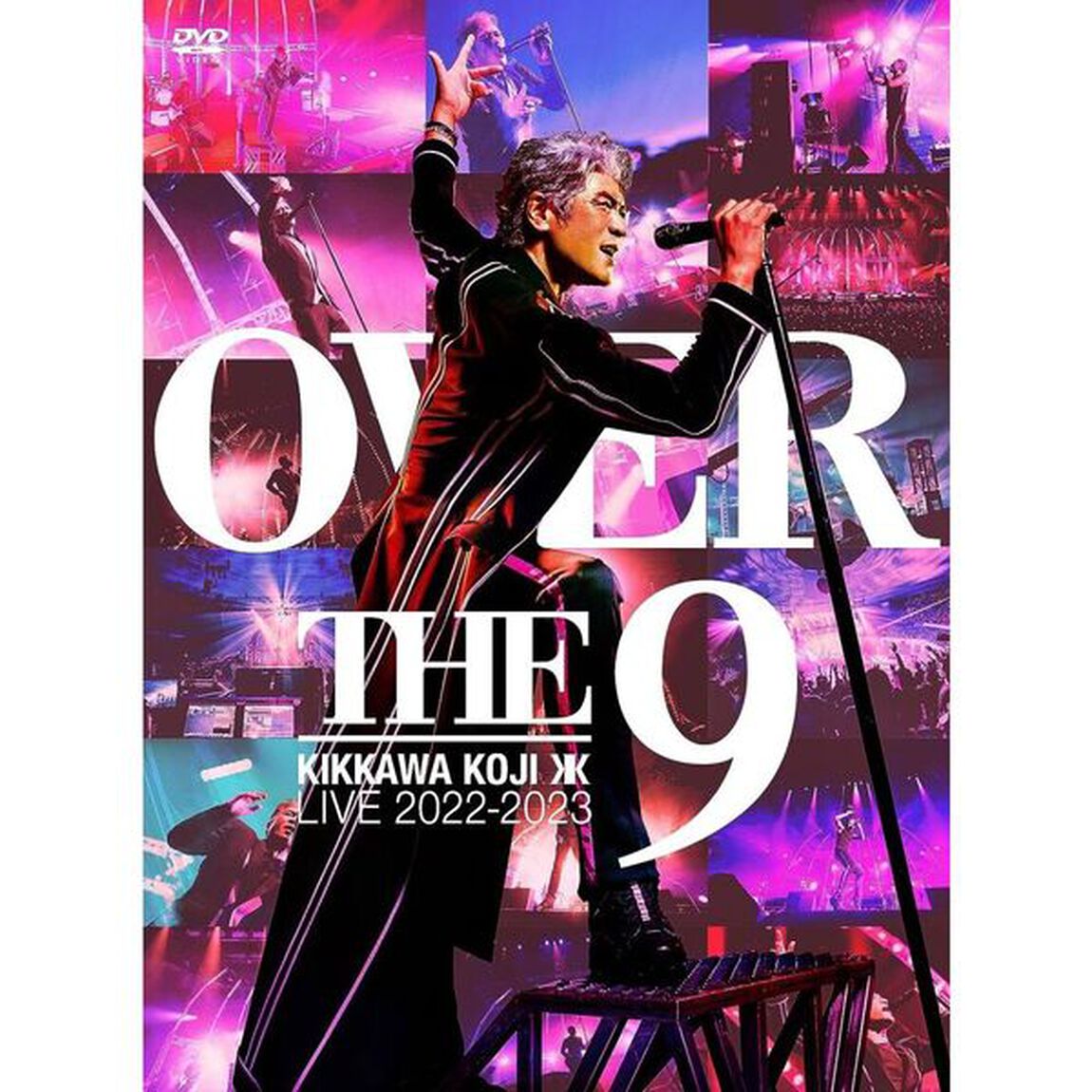 吉川晃司／KIKKAWA KOJI LIVE TOUR 2022-2023 &ldquo;OVER THE 9&rdquo; DVD 完全生産限定 スペシャルBOX盤（ＤＶＤ）