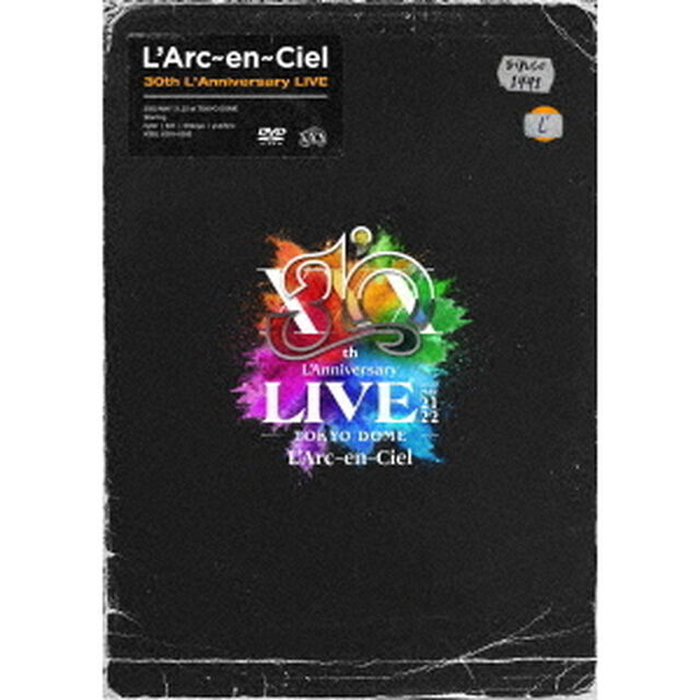 L&rsquo;Arc〜en〜Ciel／30th L'Anniversary LIVE DVD 通常盤（ＤＶＤ）