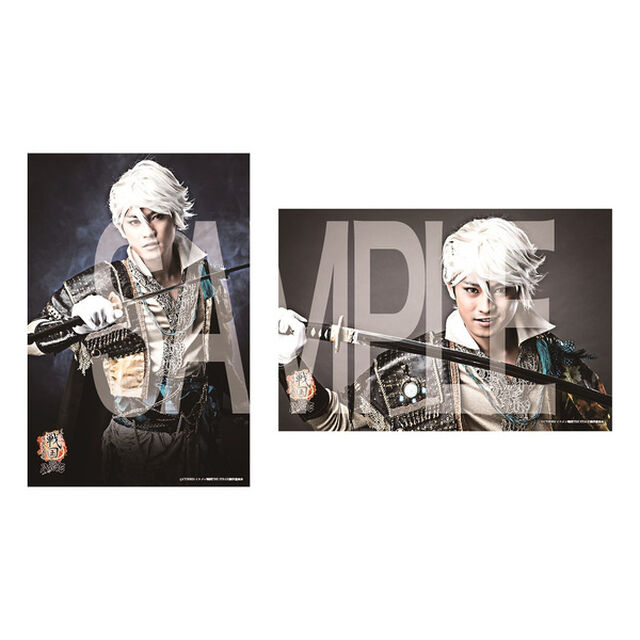 イケメン戦国 THE STAGE －明智光秀編－　大判キャストブロマイド 毛利 元就／原嶋元久（その他）