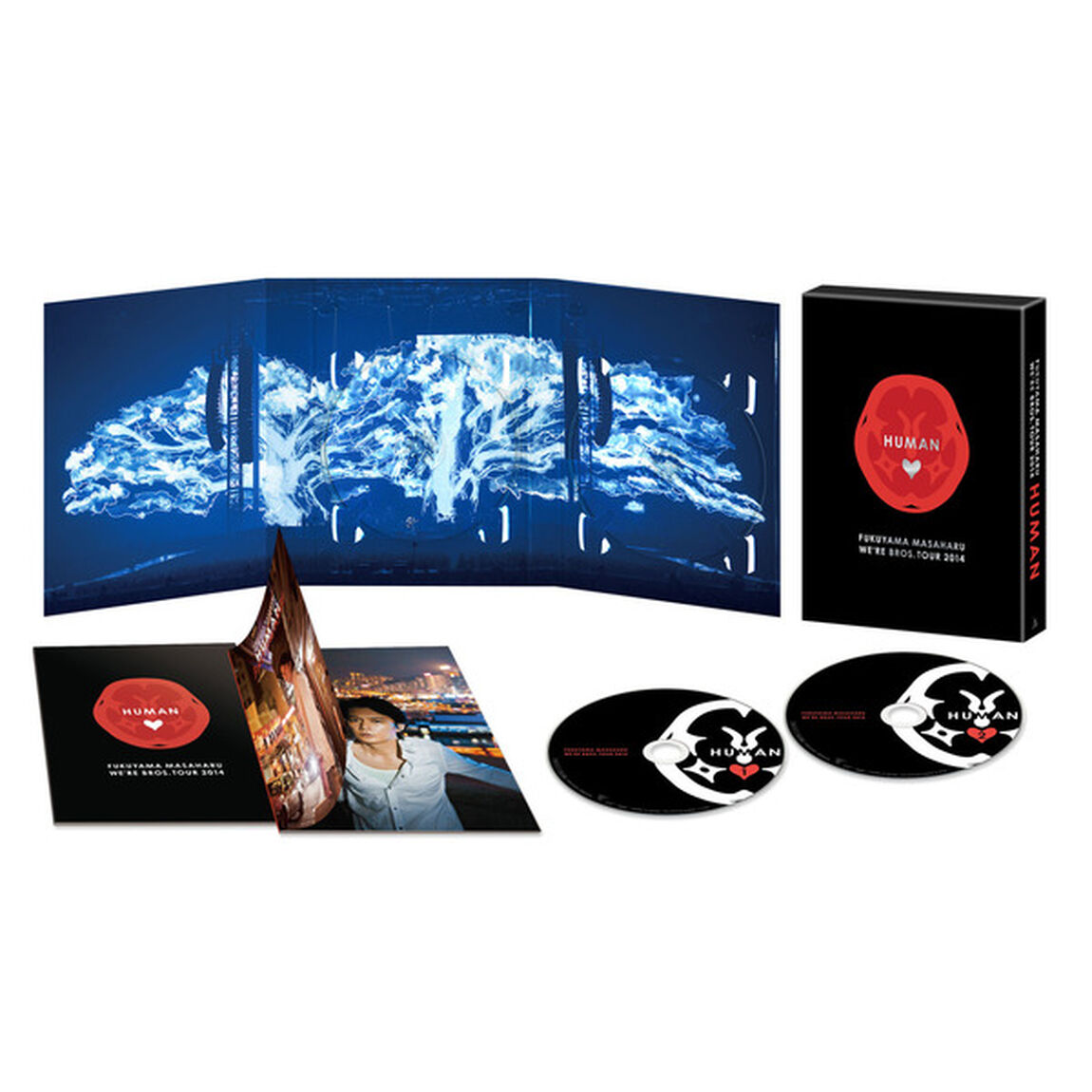 FUKUYAMA　MASAHARU　WE&rsquo;RE　BROS．　TOUR　2014　HUMAN（Ｂｌｕ－ｒａｙ　Ｄｉｓｃ）