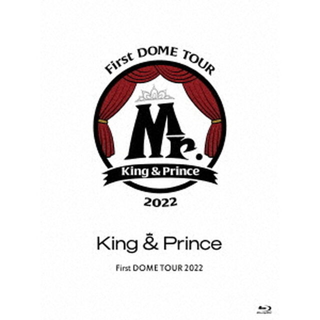 King & Prince／King & Prince First DOME TOUR 2022 〜Mr.〜（初回限定盤Blu-ray）＜外付特典：フォトカード(A6サイズ）＞（Ｂｌｕ－ｒａｙ　Ｄｉｓｃ）