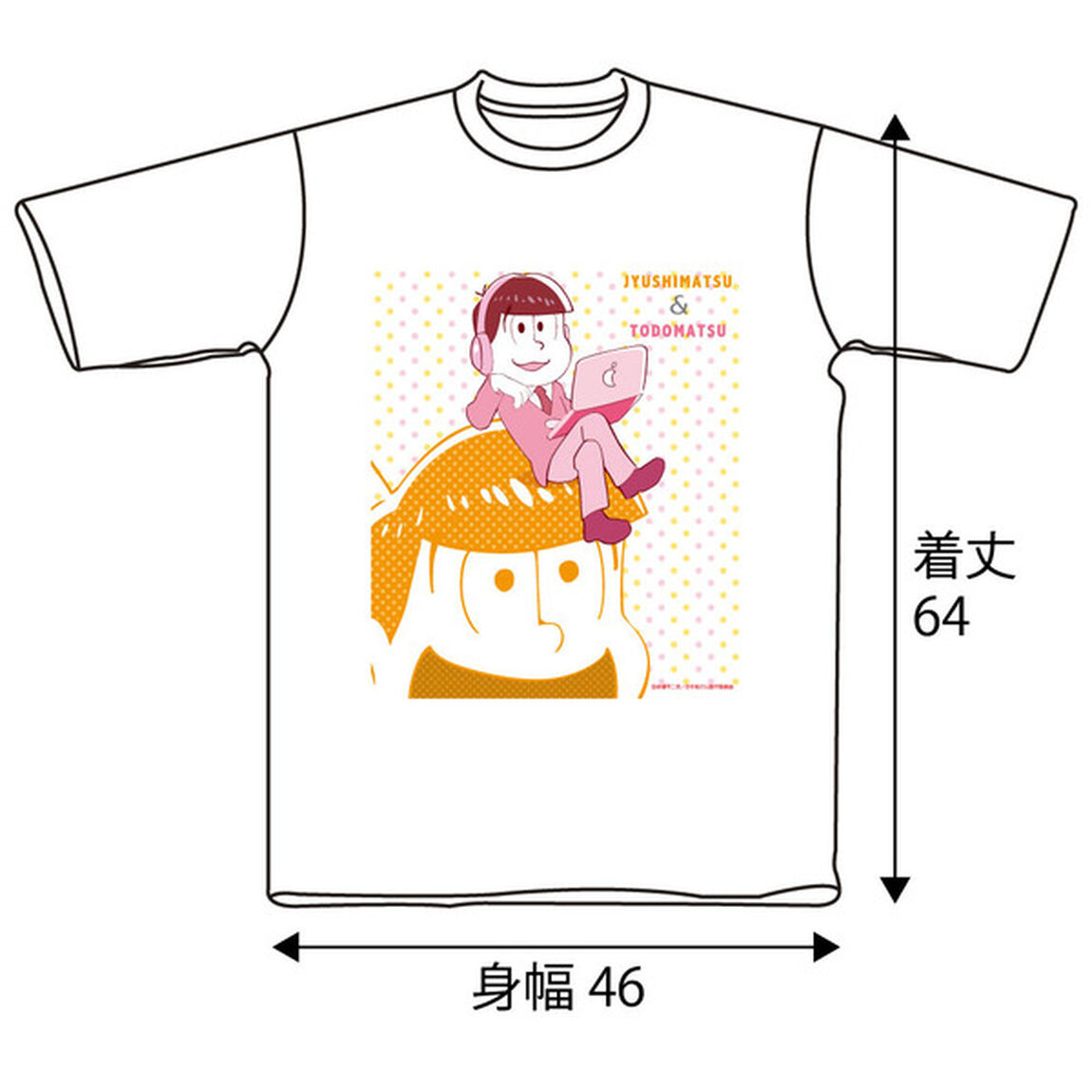 十四松＆トド松Tシャツ ホワイト WLサイズ（3次予約）（その他）