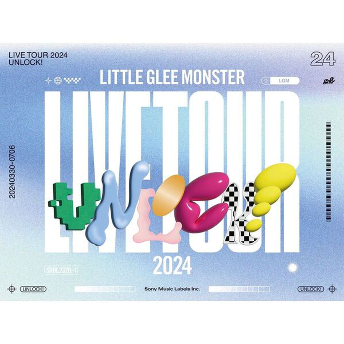 Little Glee Monster／Little Glee Monster Live Tour 2024 &ldquo;UNLOCK!&rdquo; DVD 初回生産限定盤（特典なし）（ＤＶＤ）