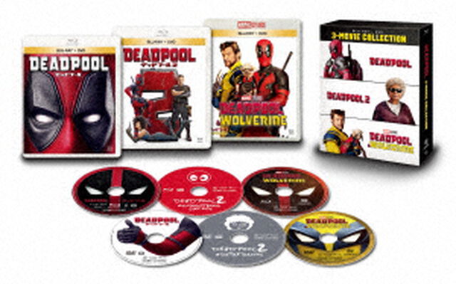 デッドプール：３ムービー・コレクション（Ｂｌｕ－ｒａｙ　Ｄｉｓｃ）