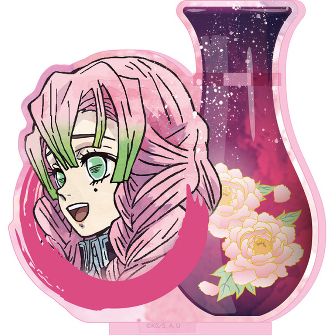 ウェットカラーシリーズ　アクリルペンスタンド　Vol.2　甘露寺蜜璃（その他）