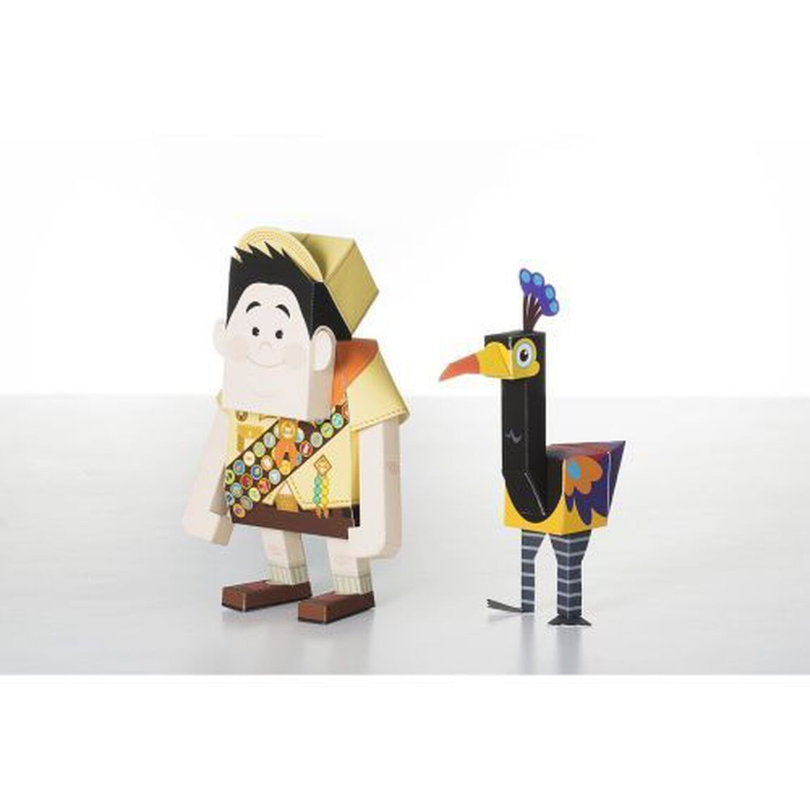 ディズニーペーパートイシリーズ カールじいさんの空飛ぶ家 ラッセル（Disney Pixar Carl & Russel Paper Toy -Russel）（ＤＶＤ）