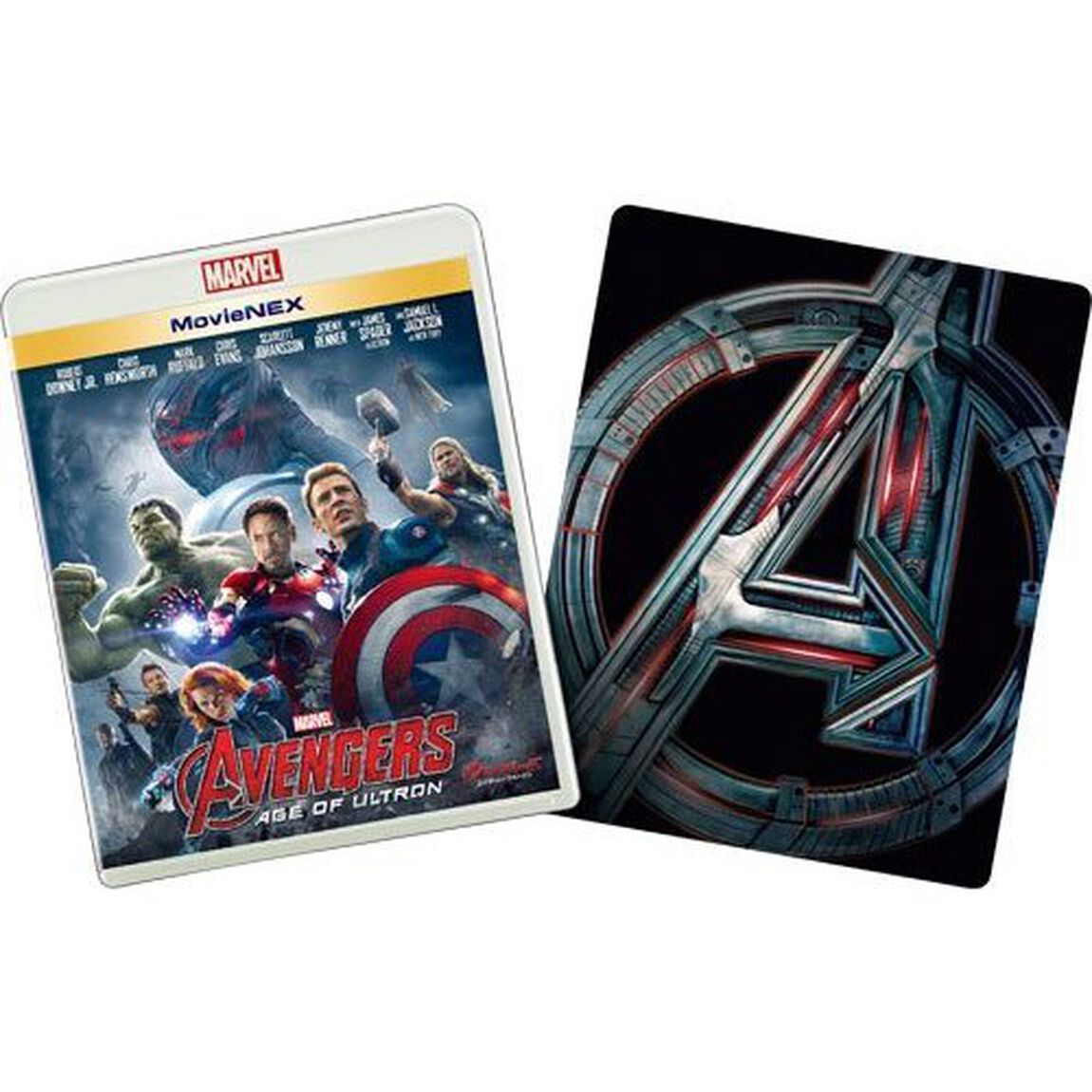 アベンジャーズ／エイジ・オブ・ウルトロン MovieNEX プラス3D スチールブック ＜オンライン予約限定商品＞（Ｂｌｕ－ｒａｙ　Ｄｉｓｃ）