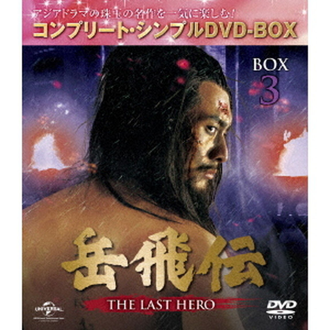 岳飛伝　－THE　LAST　HERO－　BOX3＜コンプリート・シンプルDVD－BOX＞（ＤＶＤ）