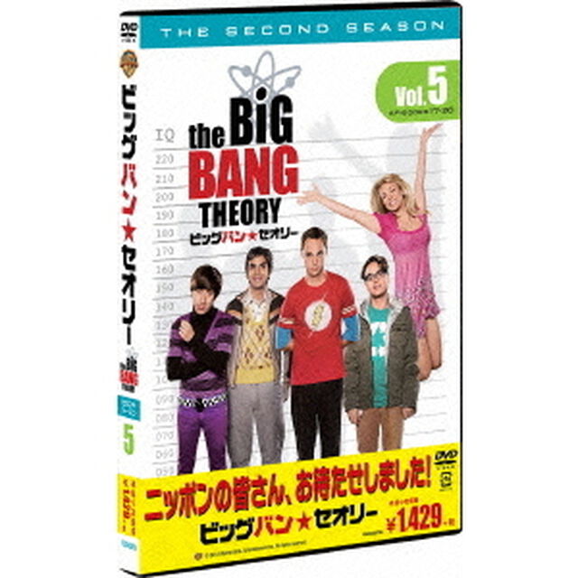 ビッグバン★セオリー＜セカンド・シーズン＞　Vol．5（ＤＶＤ）