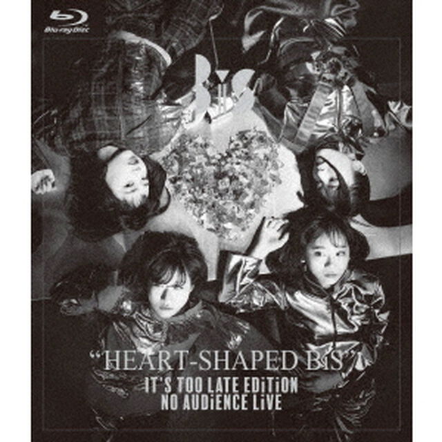 BiS／HEART-SHAPED BiS IT&rsquo;S TOO LATE EDiTiON NO AUDiENCE LiVE＜外付特典：A2オリジナルポスター(メタリックシルバー紙)＞（Ｂｌｕ－ｒａｙ　Ｄｉｓｃ）