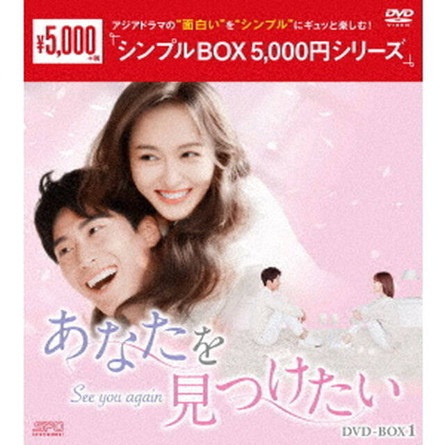 あなたを見つけたい　DVD－BOX1（ＤＶＤ）