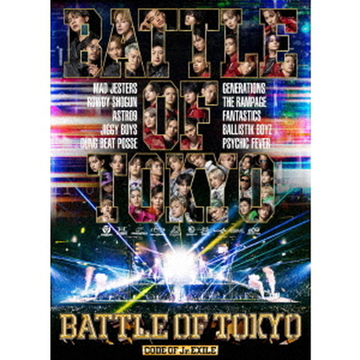 GENERATIONS，THE RAMPAGE，FANTASTICS，BALLISTIK BOYZ，PSYCHIC FEVER from EXILE TRIBE／BATTLE OF TOKYO -CODE OF Jr.EXILE-（Ｂｌｕ－ｒａｙ　Ｄｉｓｃ）
