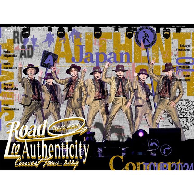 Travis Japan／Travis Japan Concert Tour 2024 &ldquo;Road to Authenticity&rdquo; Blu-ray 初回盤（外付特典：クリアポスター(B4)）（Ｂｌｕ－ｒａｙ　Ｄｉｓｃ）