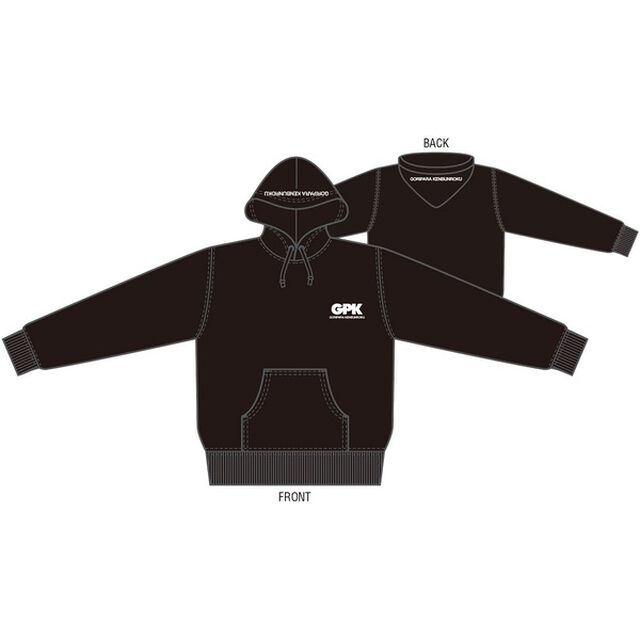 【公式グッズ】ゴリパラ見聞録　GPK　パーカー　Sサイズ（その他）