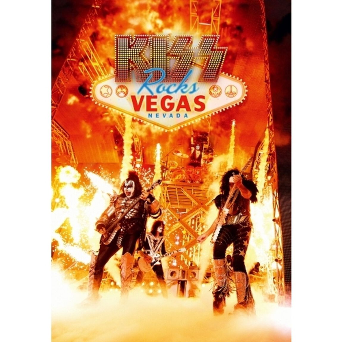 KISS／キッス・ロックス・ヴェガス【初回限定盤DVD+2CD/日本語解説書封入/日本語字幕付き】（ＤＶＤ）