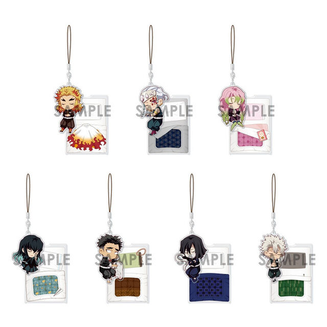 【単品】鬼滅の刃 おやすみアクリルストラップ 第2弾（その他）